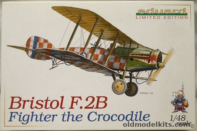 Eduard 1/48 Bristol F-2B Fighter The Crocodile Brisfit - Limited Edition (F2B), 1127 plastic model kit
